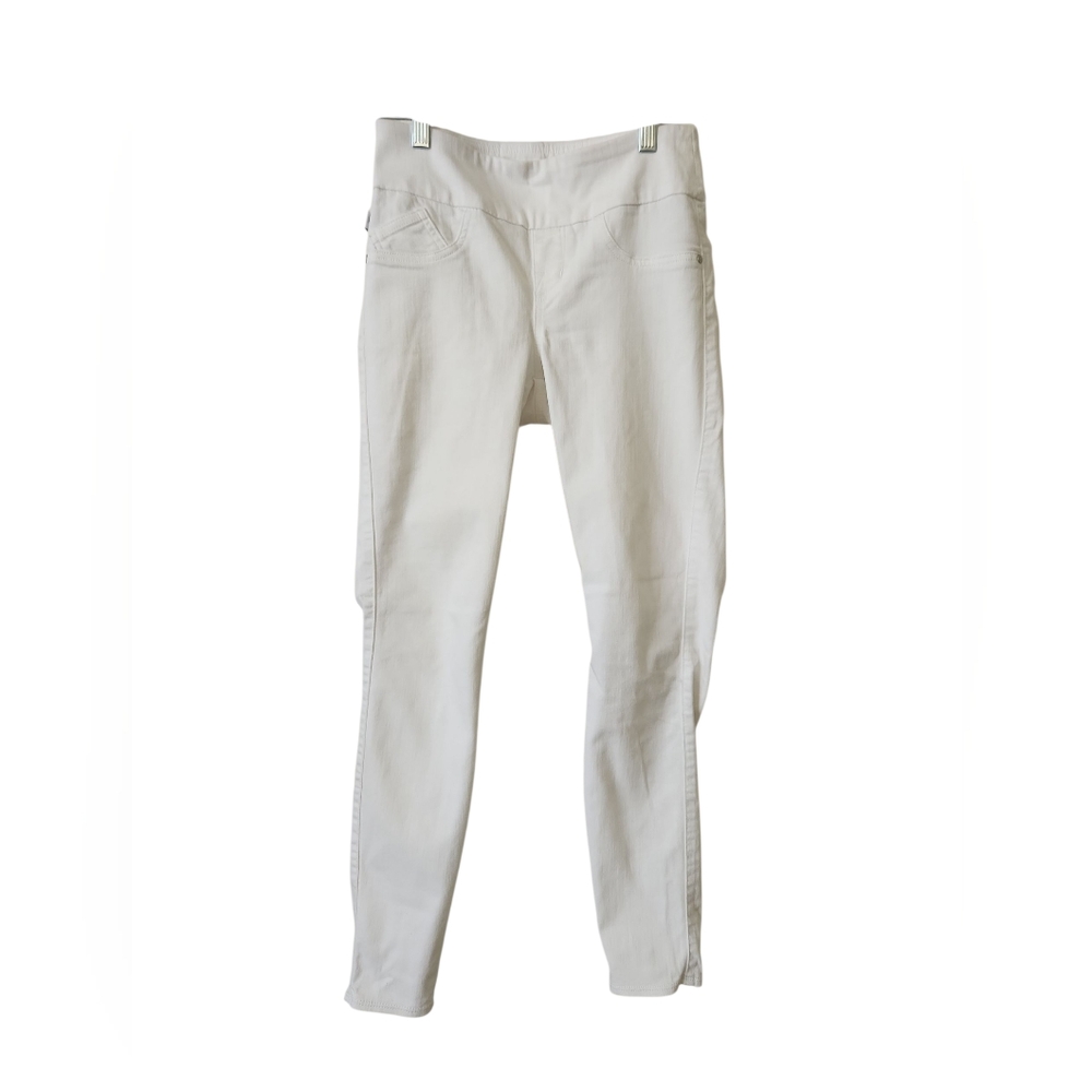 Rock & Republic Women's White DenimR Slimming Denim Pull On Jeans/Pants Size 4
